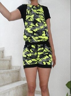 Sexy Vrouwen Beach /Party suit -Huispak HOT-PANTS