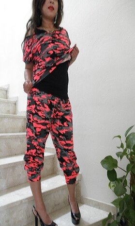 Sexy Vrouwen Beach /Party suit -Huispak CAMOUFLAGE